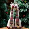 Thú Nhồi Bông Thổ Cẩm Handmade CHAUSA - Hươu Cao Cổ thổ cẩm thủ công, đồ chơi thú nhồi bông quà noel, giáng sinh