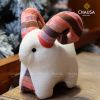 Thú Nhồi Bông Thổ Cẩm Thủ Công CHAUSA Brocade - Linh Dương thổ cẩm thủ công,đồ chơi thú nhồi bông đồ chơi, quà tết 2024