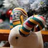 Thú Nhồi Bông Thổ Cẩm Thủ Công CHAUSA Brocade - Linh Dương thổ cẩm thủ công,đồ chơi thú nhồi bông đồ chơi, quà tết 2024