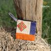 Ví Mini đựng tai nghe, airpod thổ cẩm hàng thủ công dân tộc Thái - CHAUSA Brocade ví cầm tay thổ cẩm thủ công, vải lanh