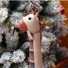 Thú Nhồi Bông Thổ Cẩm Handmade CHAUSA - Hươu Cao Cổ thổ cẩm thủ công, đồ chơi thú nhồi bông quà noel, giáng sinh
