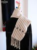 Khăn Choàng Sợi Bông Thổ Cẩm dân tộc Thái - CHAUSA Brocade Khăn choàng handmade từ sợi bông 100% tự nhiên, mềm mại