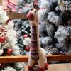 Thú Nhồi Bông Thổ Cẩm Handmade CHAUSA - Hươu Cao Cổ thổ cẩm thủ công, đồ chơi thú nhồi bông quà noel, giáng sinh