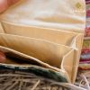 Ví Đựng Thẻ Thổ Cẩm Handmade dân tộc Thái - CHAUSA Brocade ví cầm tay thổ cẩm thủ công, vải lanh thiên nhiên an toàn