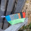 Ví Thuyền thổ cẩm hàng thủ công dân tộc Hmong - CHAUSA Brocade ví cầm tay thổ cẩm thủ công, vải lanh,dệt tay tự nhiên