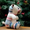 Thú Nhồi Bông Thổ Cẩm Handmade CHAUSA Brocade - GẤU BEAR thổ cẩm thủ công, đồ chơi thú nhồi bông quà noel, giáng sinh