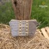 Ví Cầm Tay Thổ Cẩm hàng thủ công dân tộc Thái - CHAUSA Brocade ví cầm tay thổ cẩm thủ công, vải lanh thiên nhiên an toàn