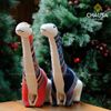 Thú Nhồi Bông Thổ Cẩm Handmade CHAUSA Brocade - KHỦNG LONG thổ cẩm thủ công, đồ chơi thú nhồi bông quà noel, giáng sinh