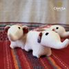 Thú Bông Thổ Cẩm Handmade size mini Voi thổ cẩm - From CHAUSA Brocade thổ cẩm dân tộc Thái, Tây bắc