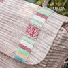 Ba Lô Thổ Cẩm thủ công dân tộc Thái CHAUSA Brocade - Balo đựng laptop nữ thổ cẩm thủ công, chất liệu vải lanh, an toàn