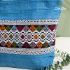 Túi Xách Thổ Cẩm thủ công CHAUSA Brocade - Túi Xách T16, túi tote nữ thổ cẩm thủ công dân tộc Thái, chất liệu vải lanh