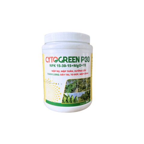  Phân bón lá Cyto Green p30-NPK 15-30-15+MgO+TE 