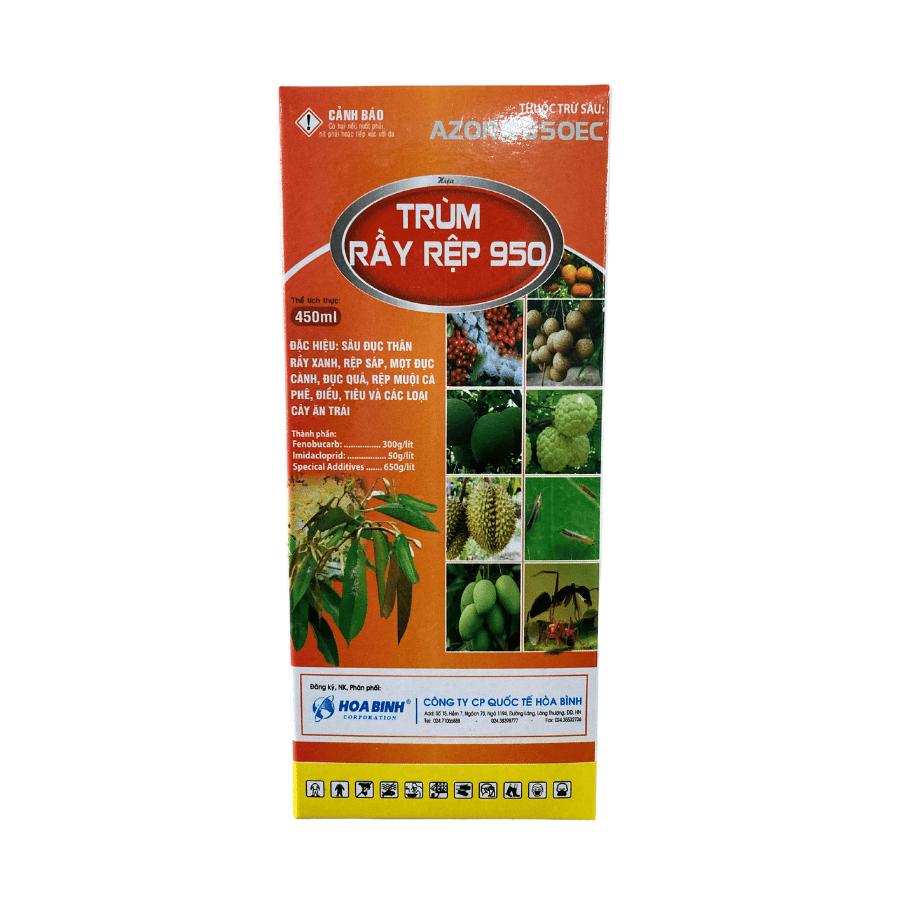  Thuốc trừ sâu AZORA 350EC - Trùm rầy rệp 950 