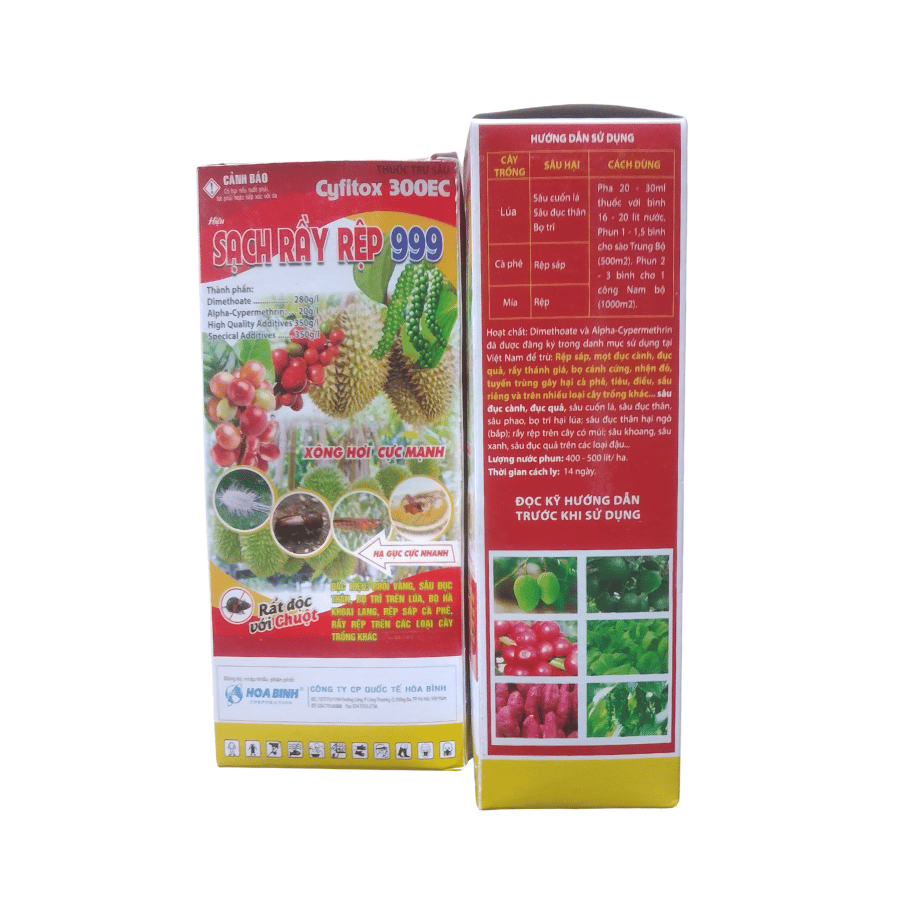  Thuốc trừ sâu CYFITOX 300EC - SẠCH RẦY RỆP 999 