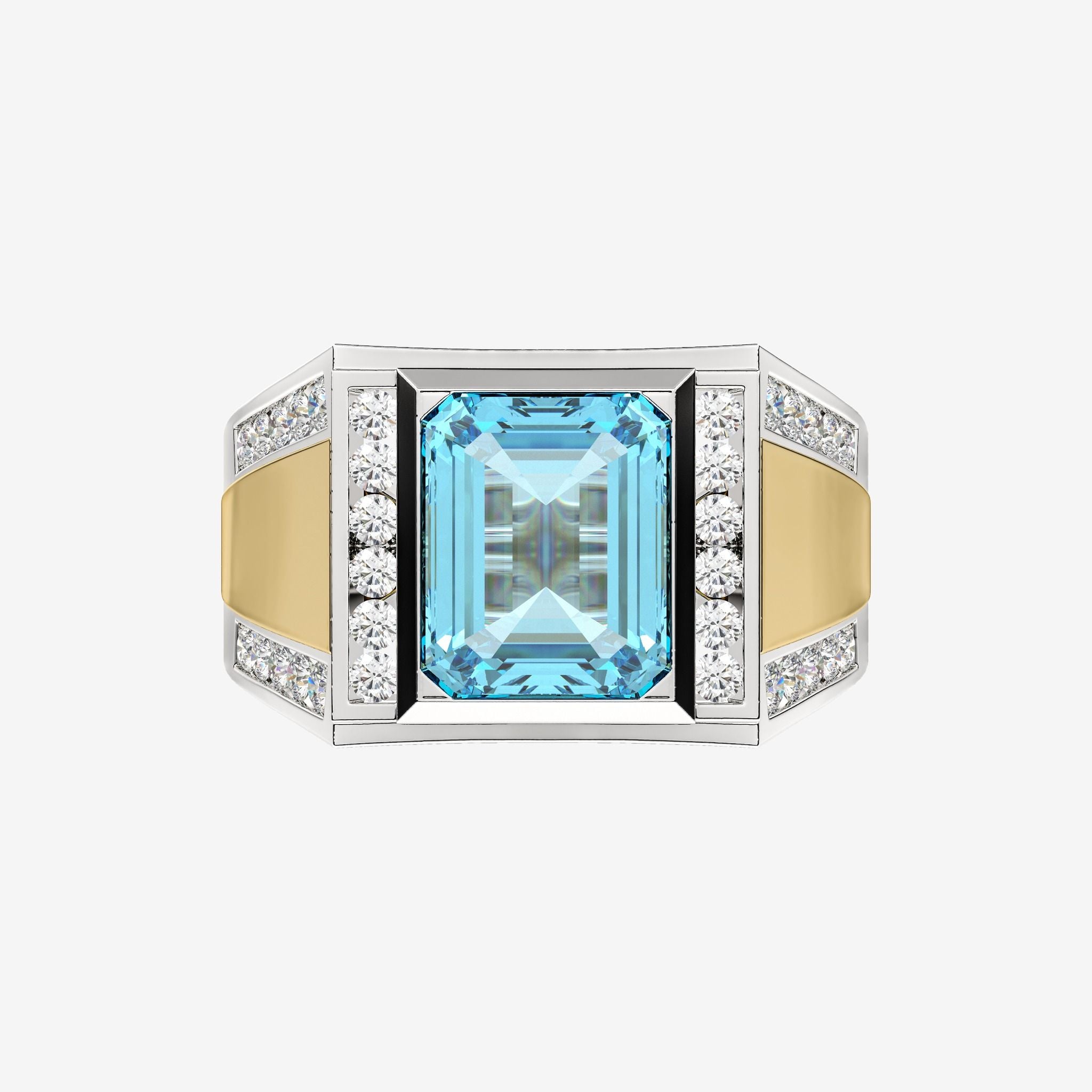ACCENTED MEN RING