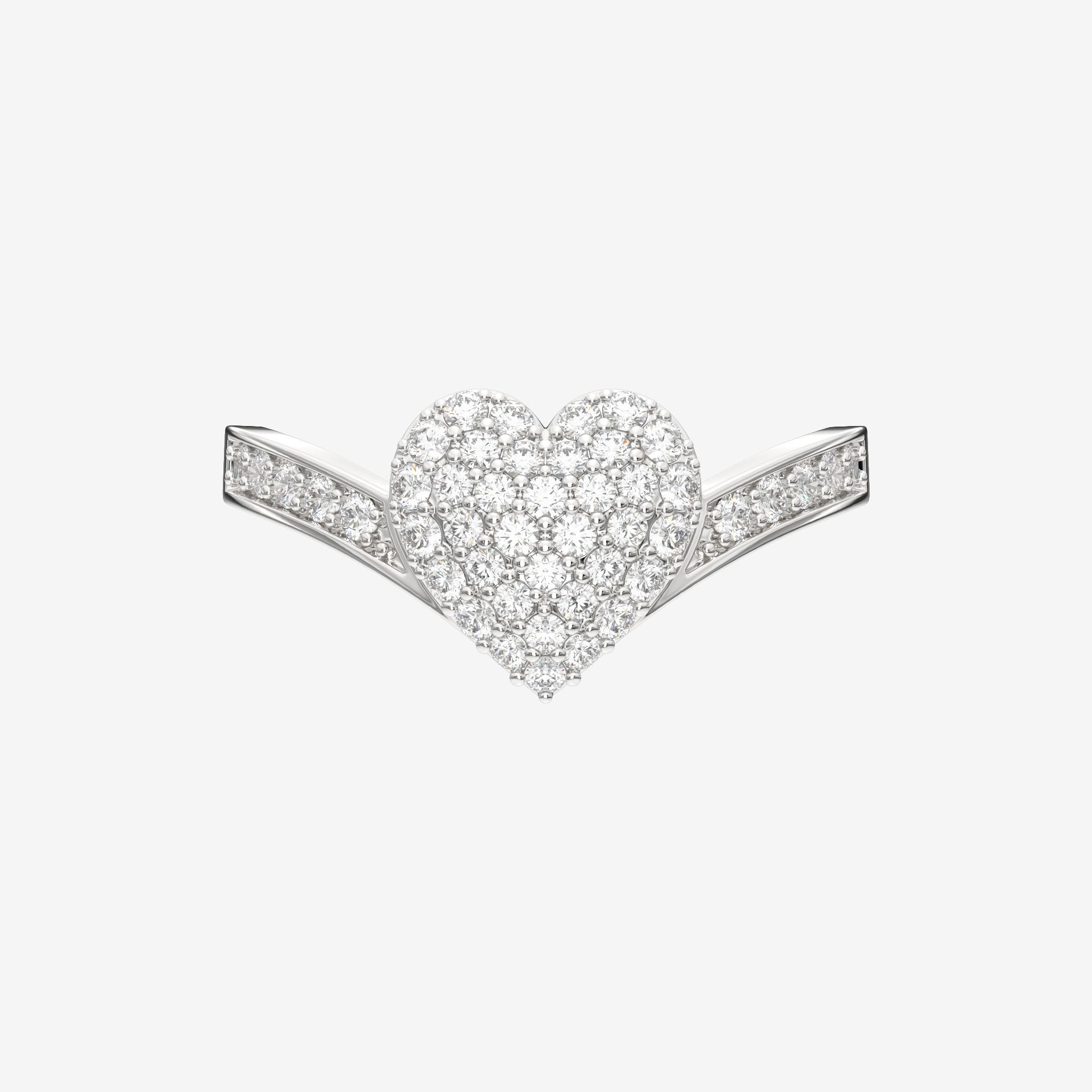 PAVÉ CONTOUR RING