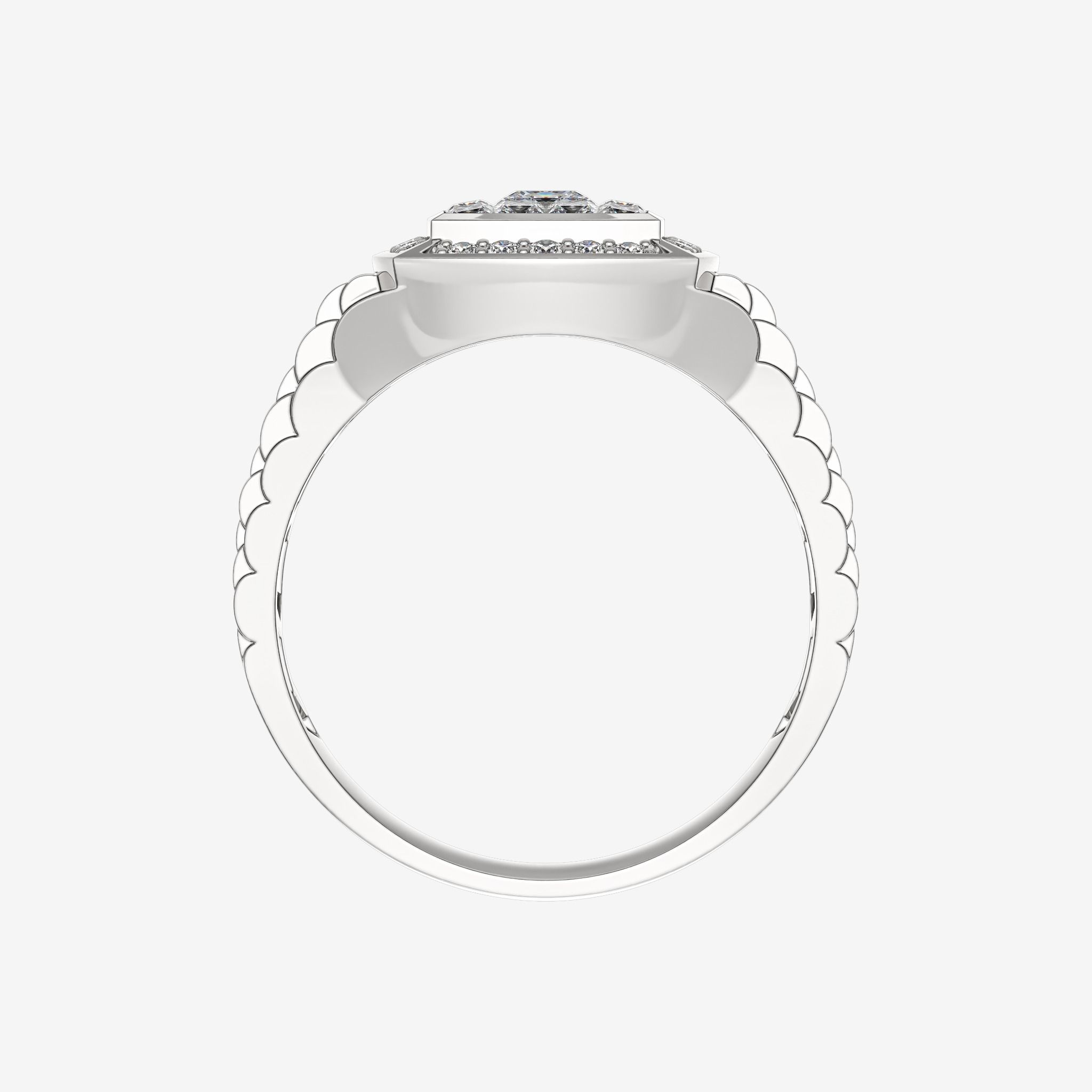 CLASSIC CLUSTER MEN RING