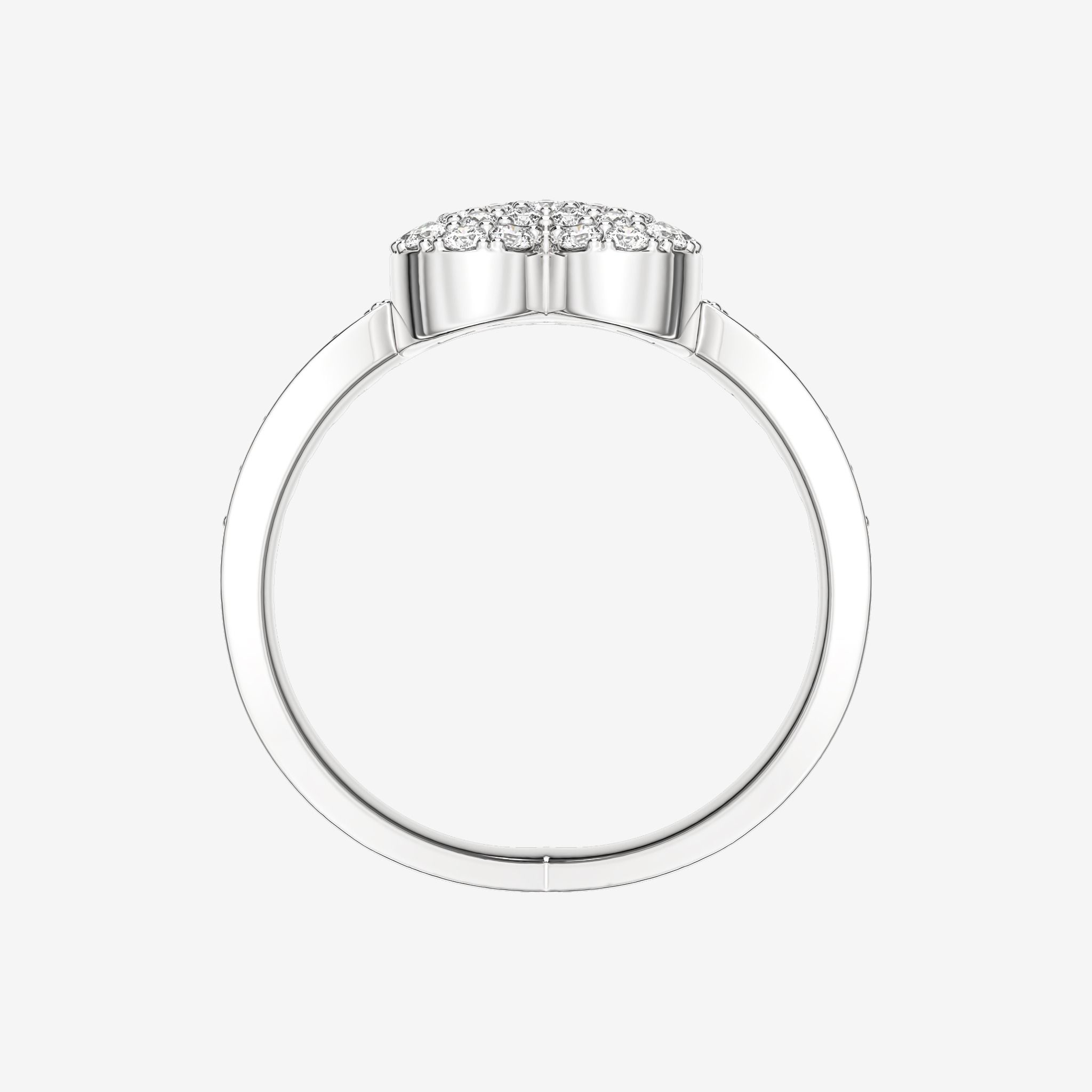 PAVÉ CONTOUR RING
