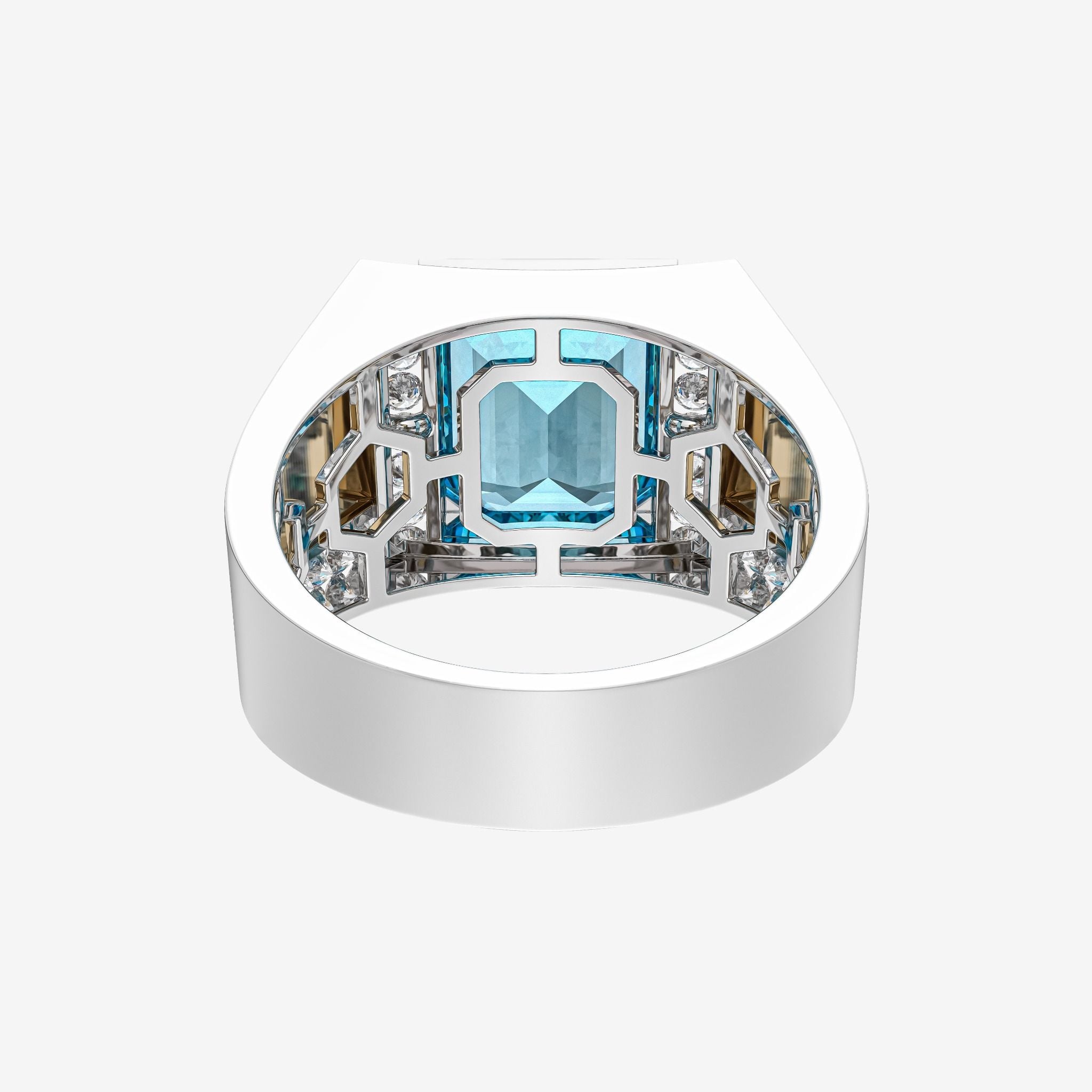 ACCENTED MEN RING