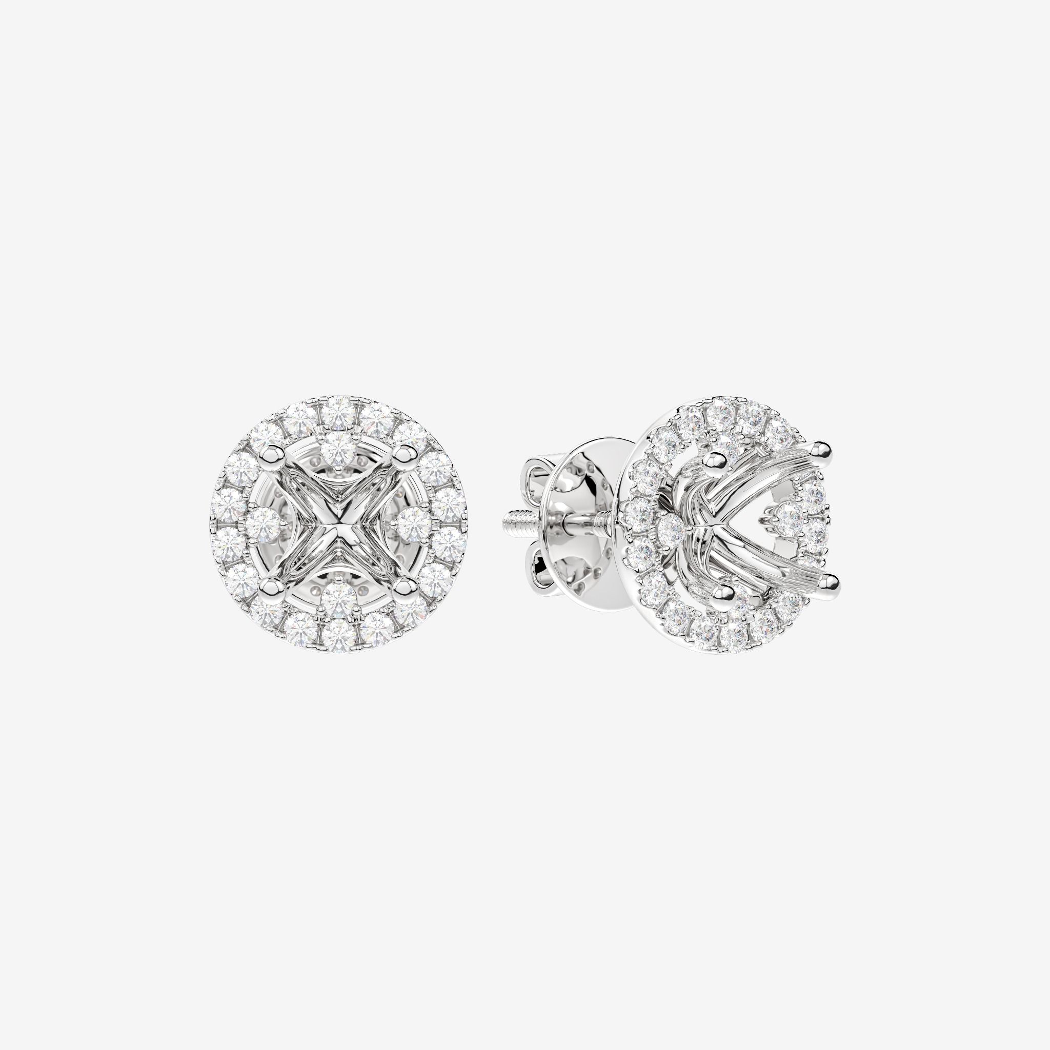 HALO SEMI-SET EARRINGS