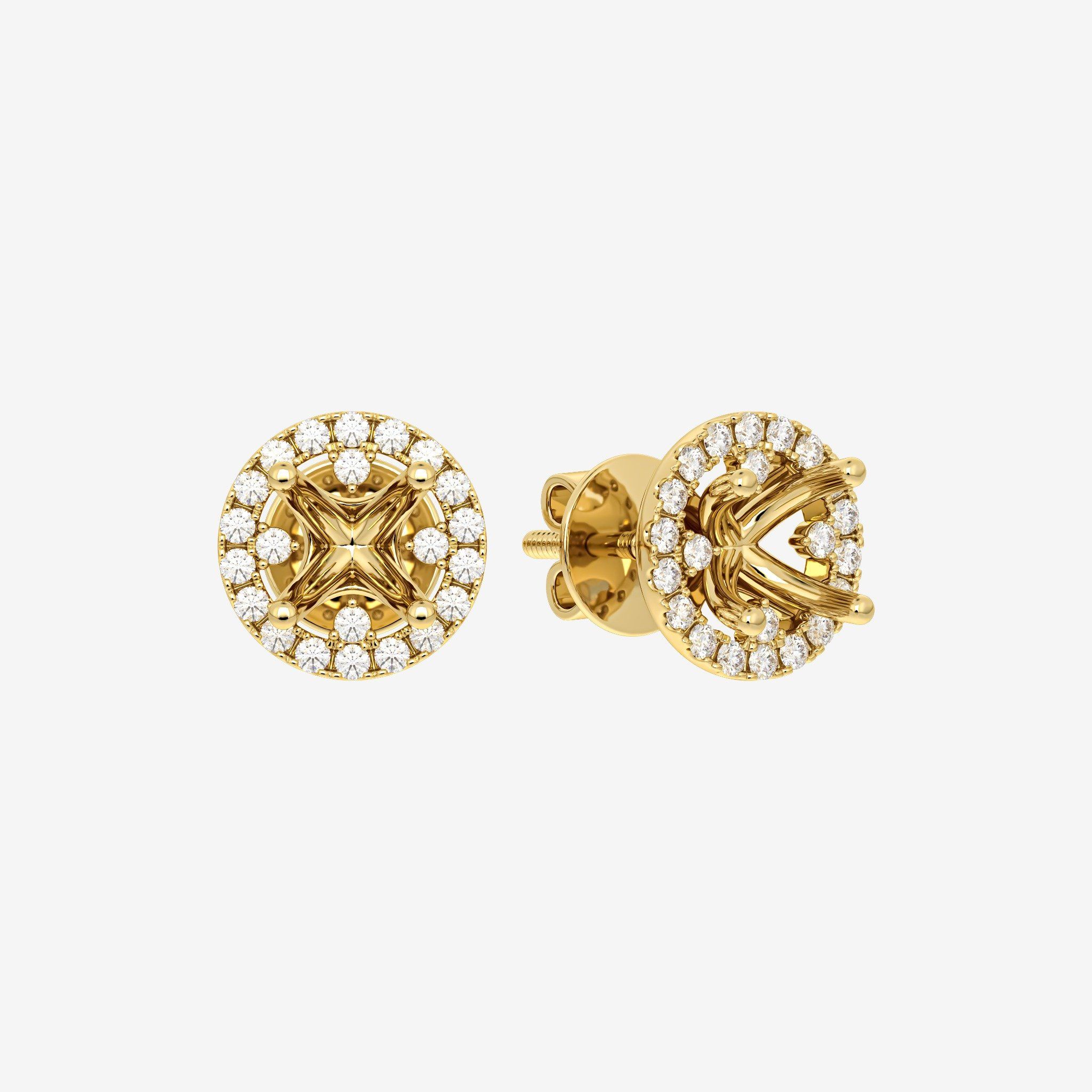 HALO SEMI-SET EARRINGS