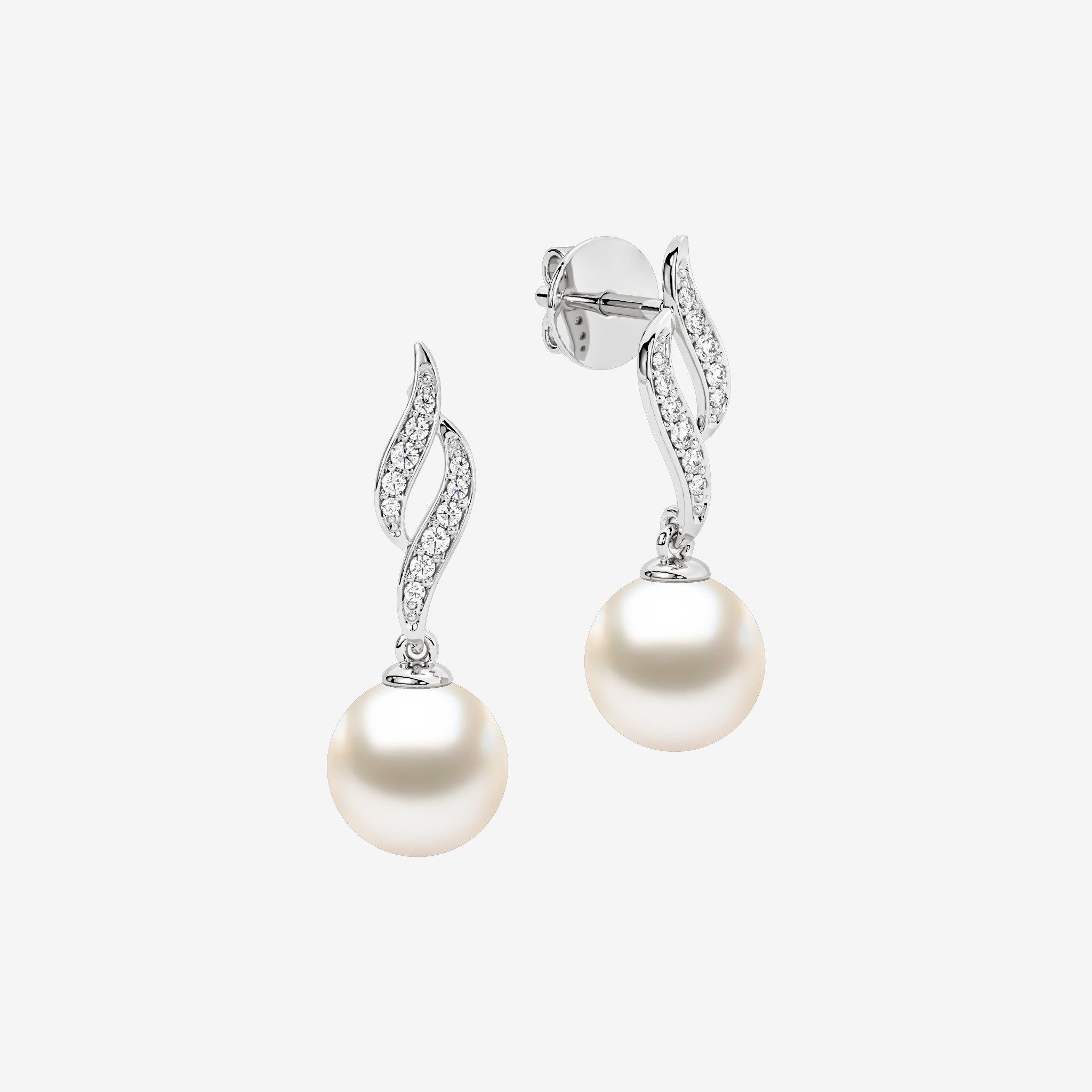 FLAME PEARL EARRINGS