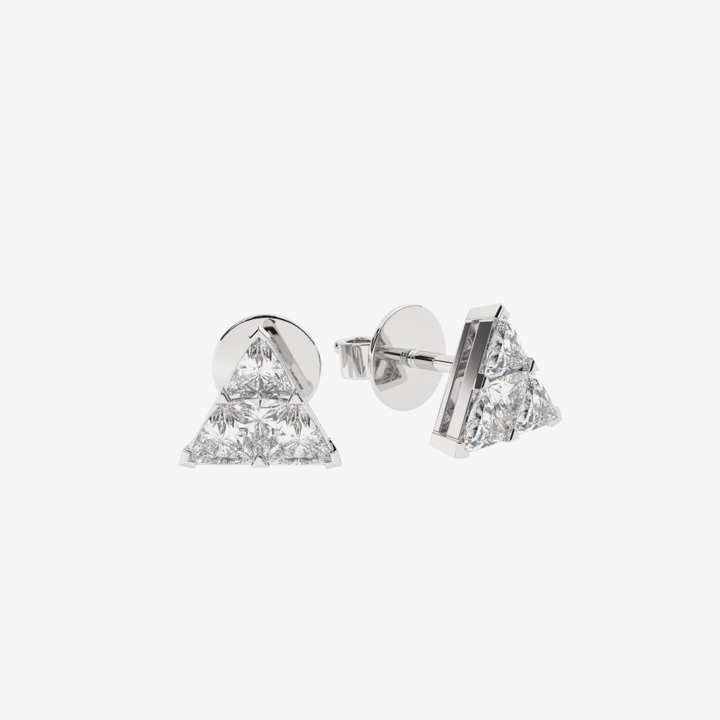  GEOMETRIC STUD EARRINGS 
