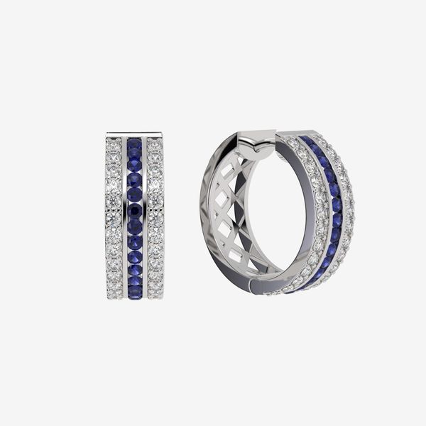  THREE-ROW HOOP EARRINGS 