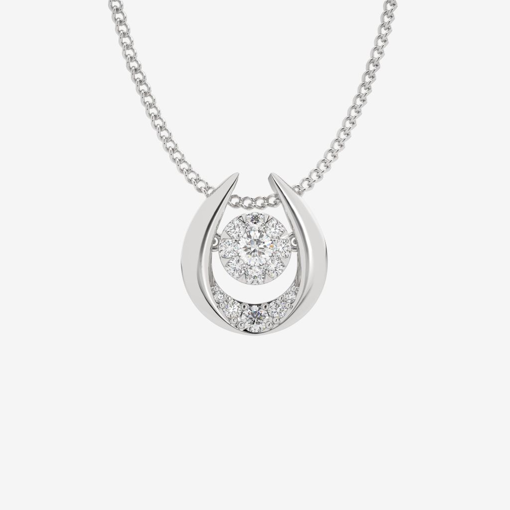  MOONLIT CLUSTER NECKLACE 