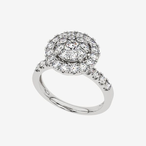  HALO CLUSTER RING 