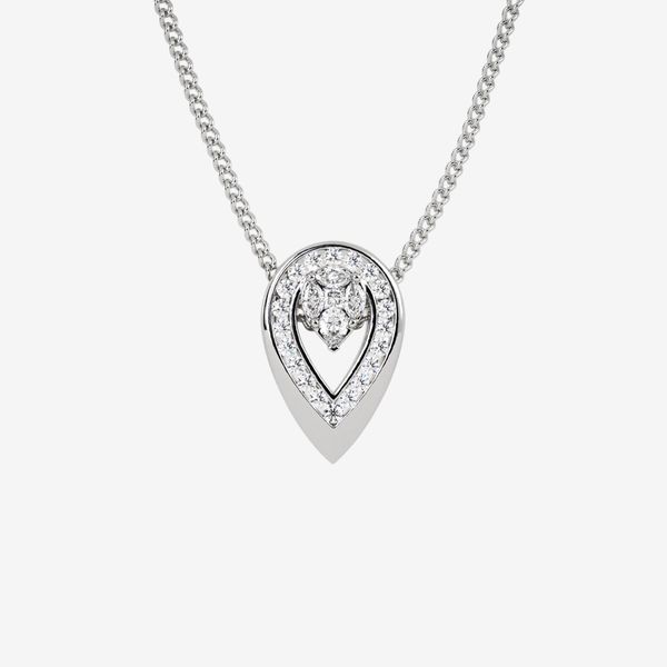  INVERTED TEADROP CLUSTER PENDANT 