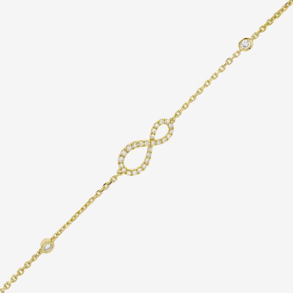  ACCENTED INFINITY BRACELET 