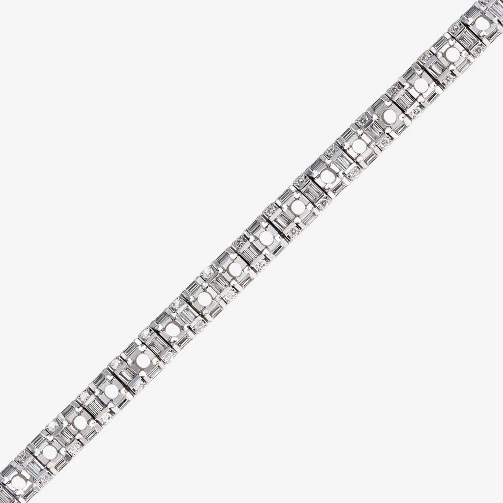  ETERNITY DIAMOND SEMI-SET BAND 