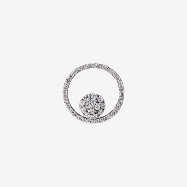  ACCENTED PAVÉ SLIDE PENDANT 