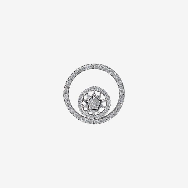  ACCENTED STAR SLIDE PENDANT 