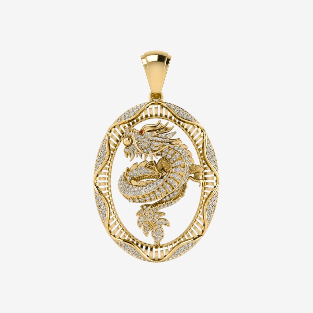  ACCENTED ZODIAC PENDANT 
