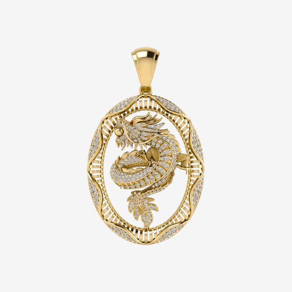  ACCENTED ZODIAC PENDANT 