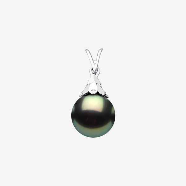 CROWNED PETAL PEARL PENDANT 