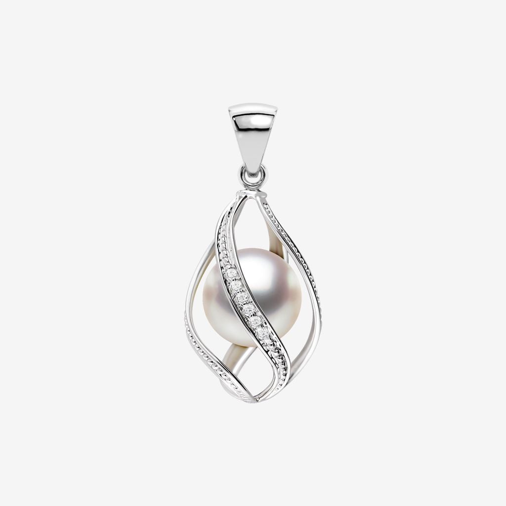  TWILIGHT PEARL HELIX PENDANT 