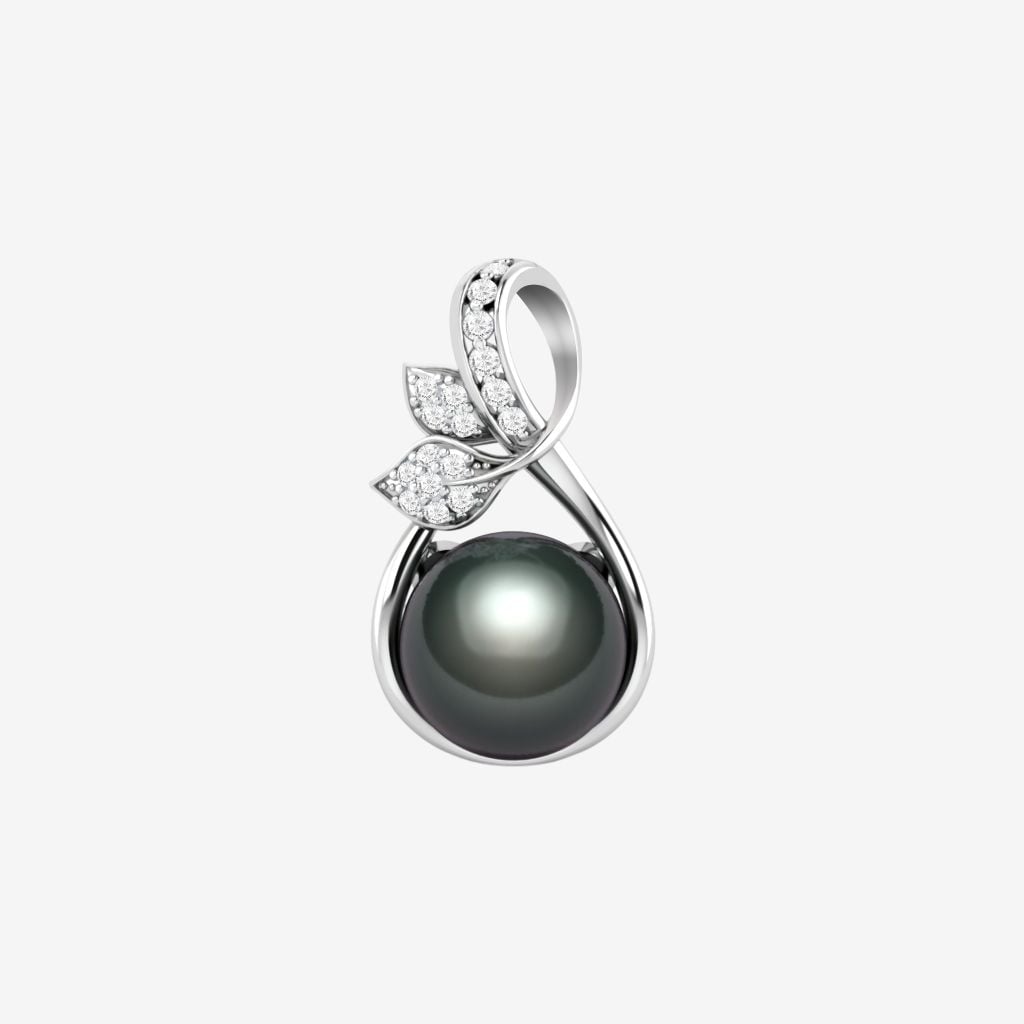  ACCENTED PEARL PENDANT 
