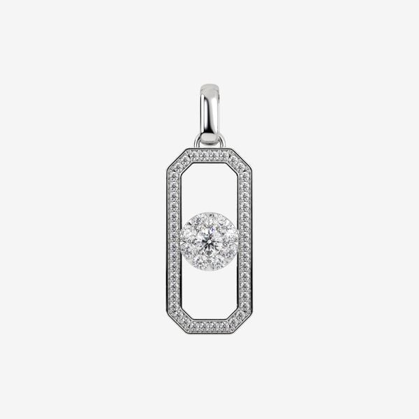  GEOMETRIC CLUSTER PENDANT 