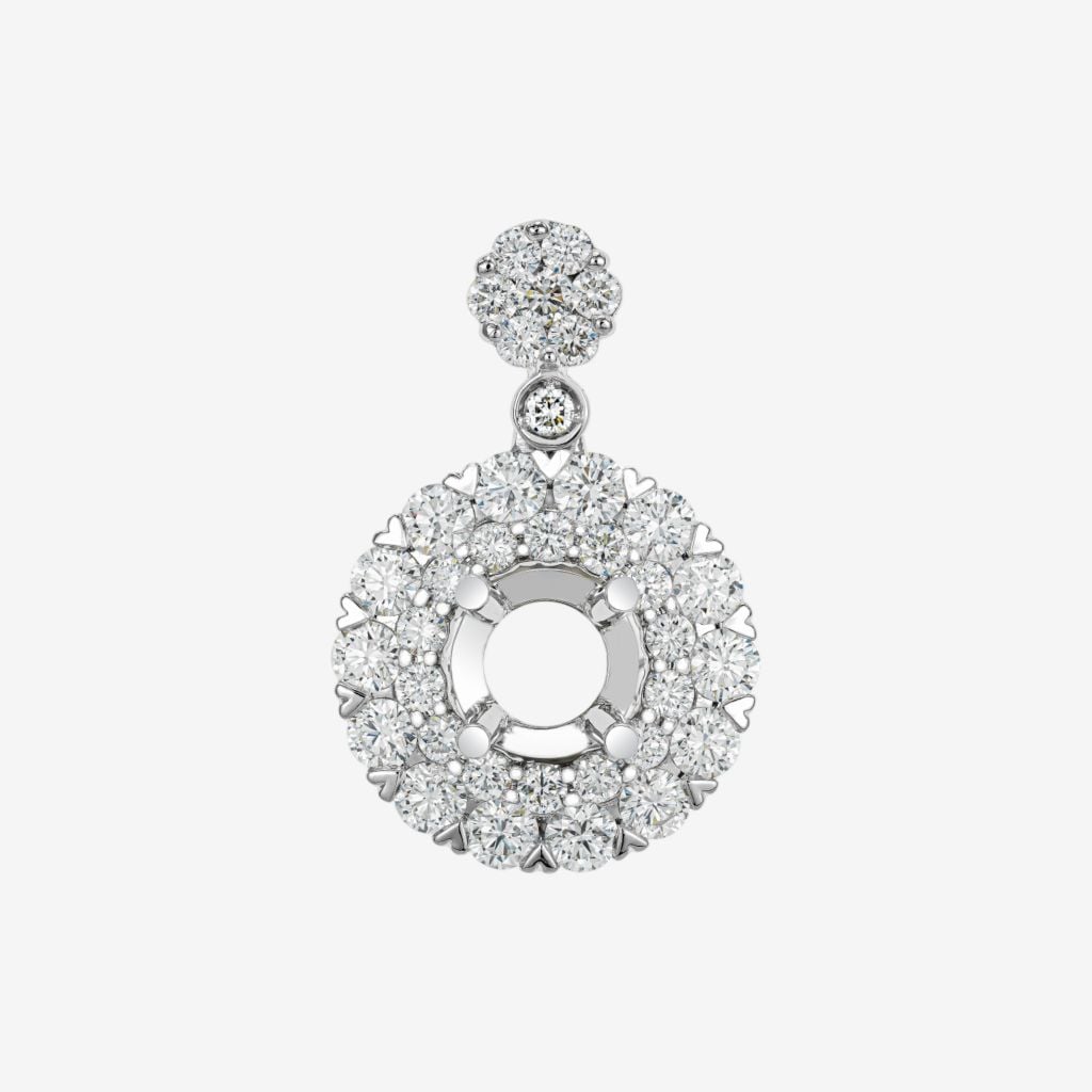  HALO SEMI-SET PENDANT 