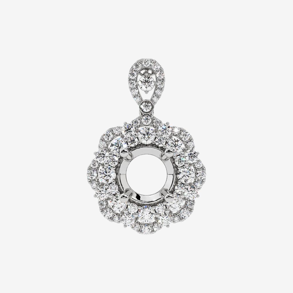  HALO SEMI-SET PENDANT 