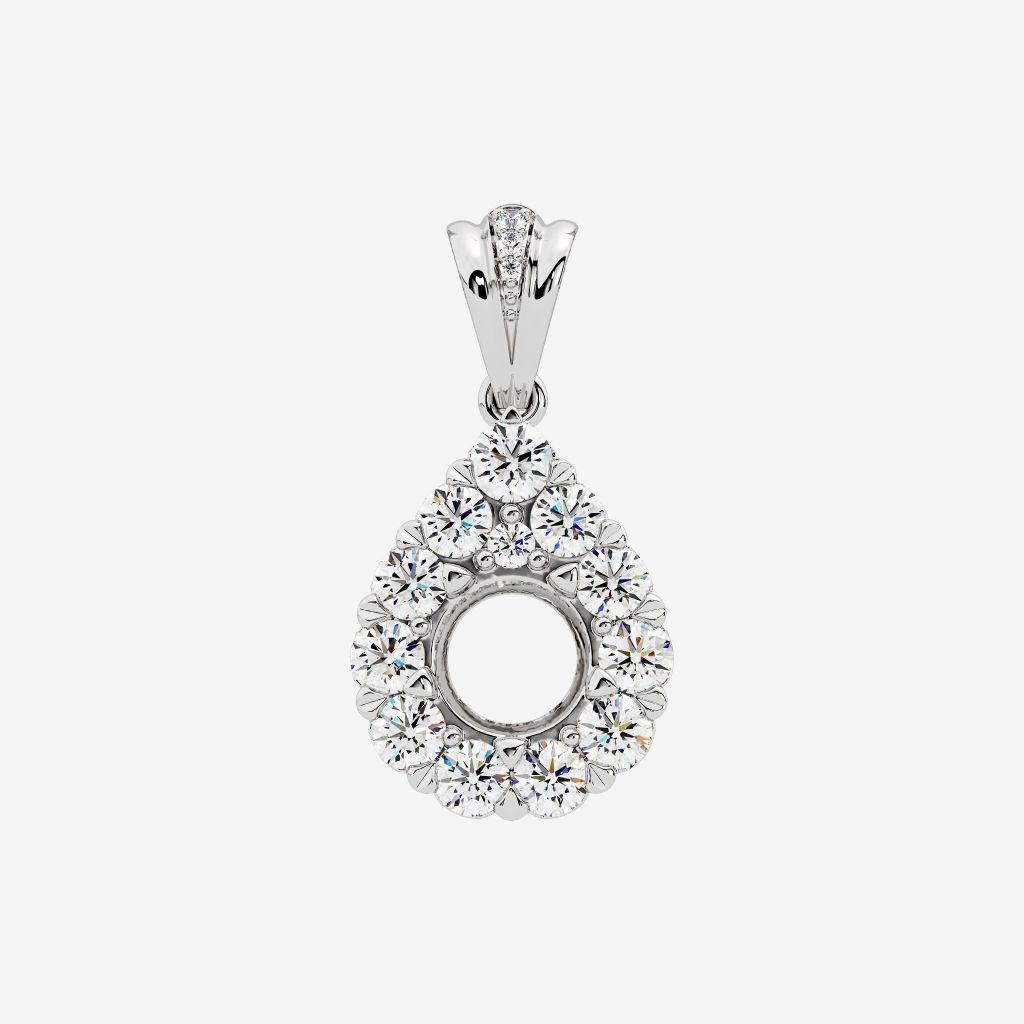  PAVÉ SEMI-SET PENDANT 