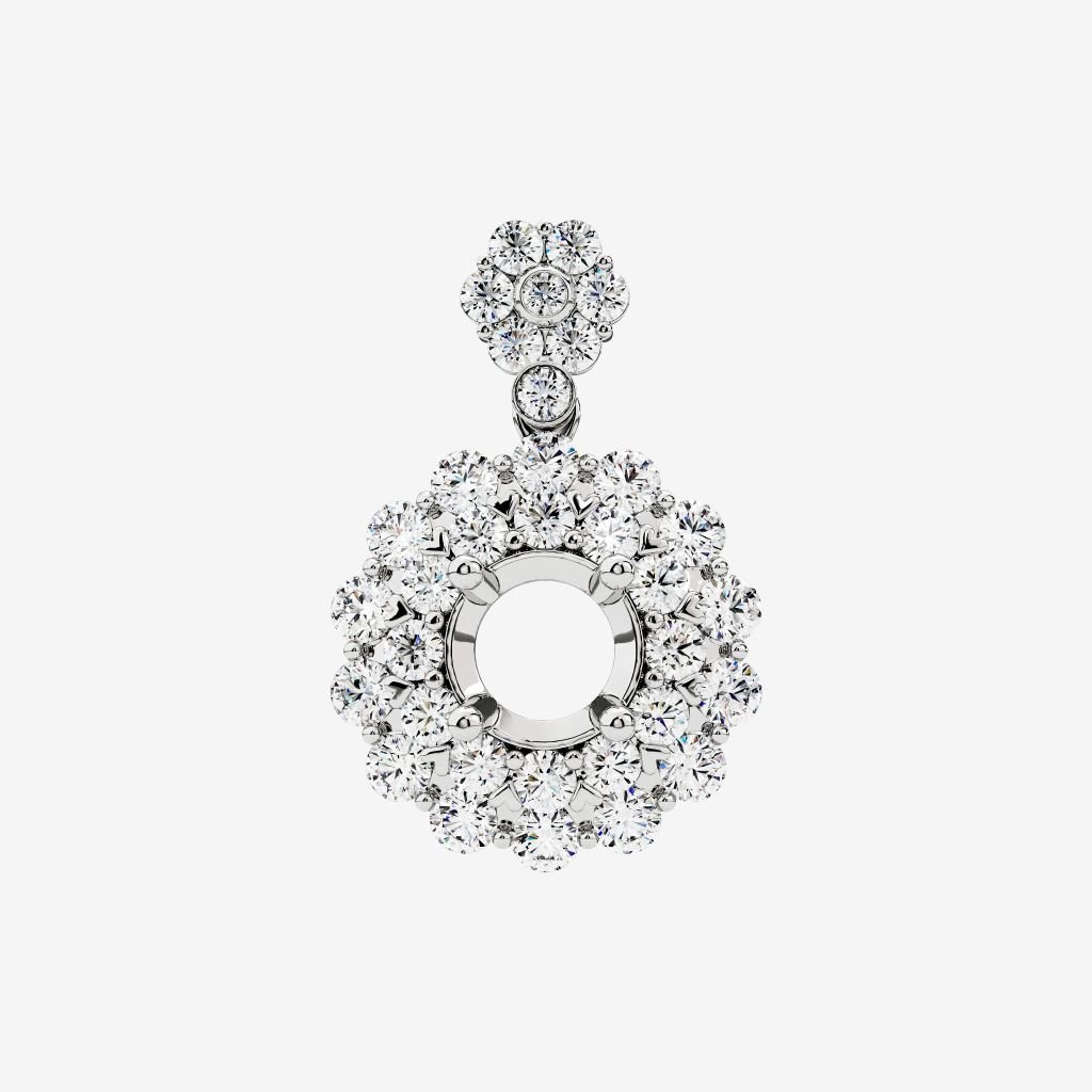  HALO SEMI-SET PENDANT 
