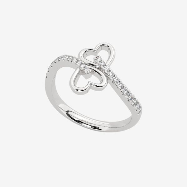  ACCENTED BYPASS RING 