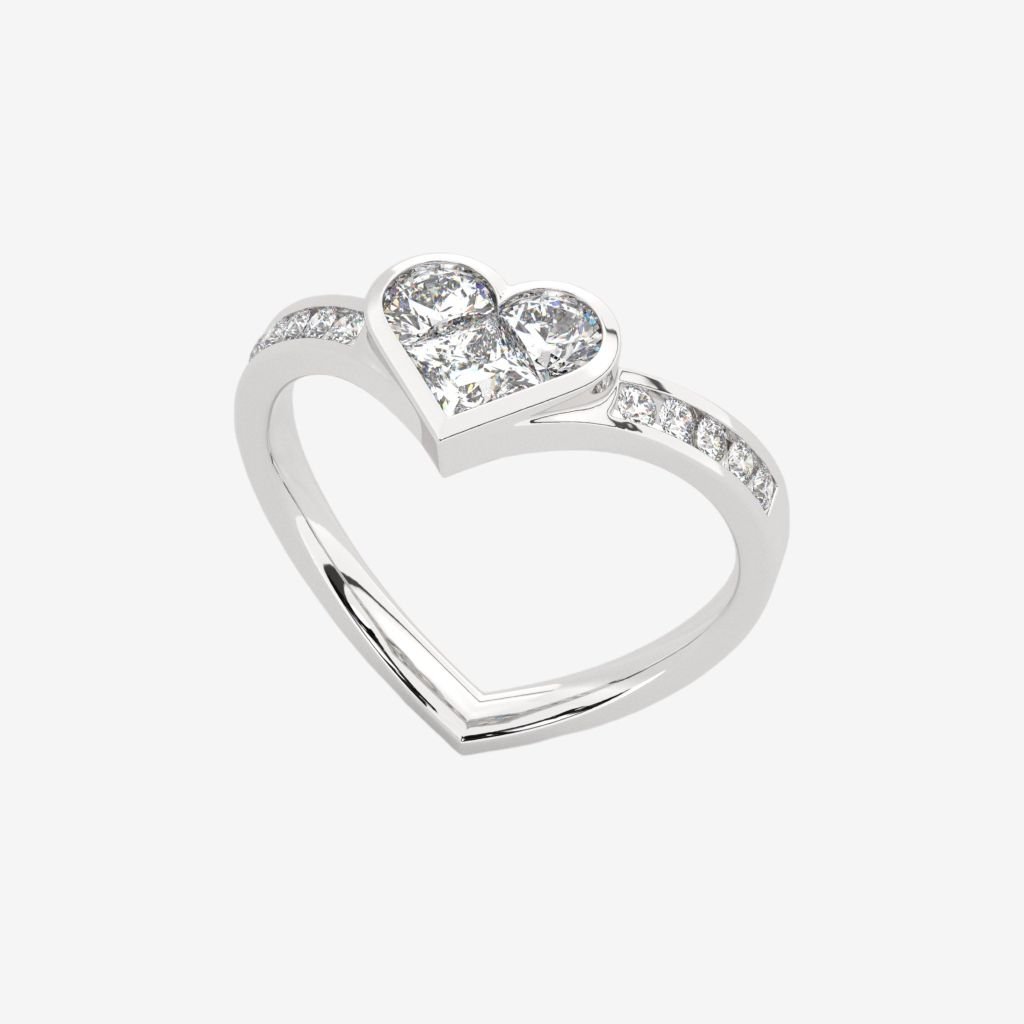  BEZEL-SET CONTOUR RING 