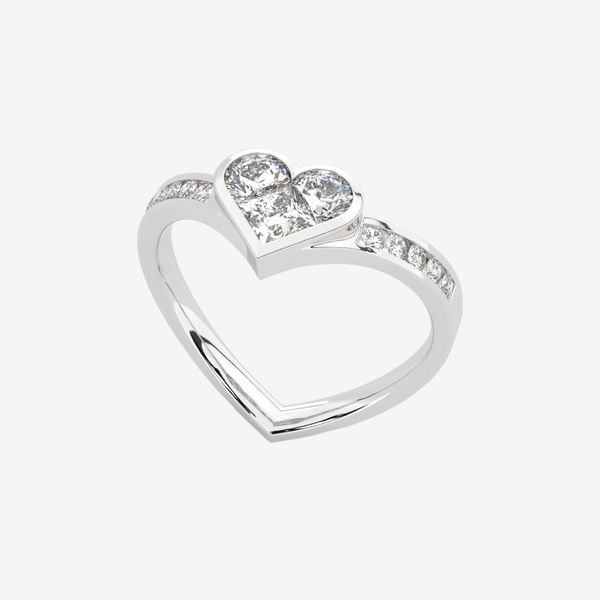 BEZEL-SET CONTOUR RING 
