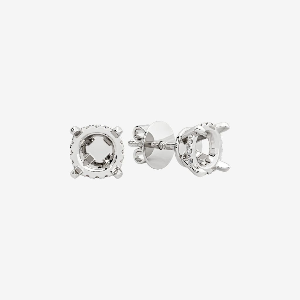  ACCENTED SEMI-SET EARRINGS 