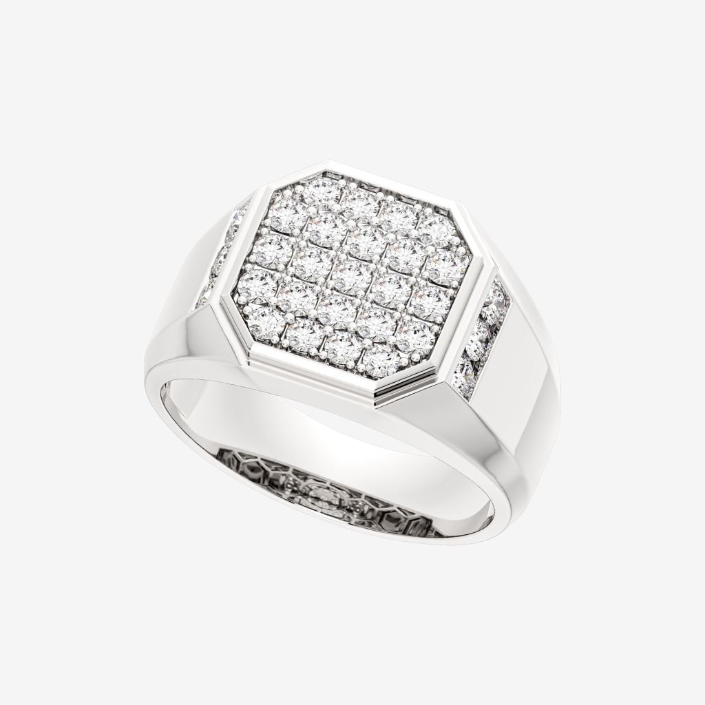  PAVÉ MEN RING 